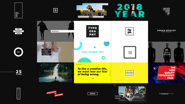 VideoHive New Hype Typography - for Premiere Pro | Essential Graphics 22566642