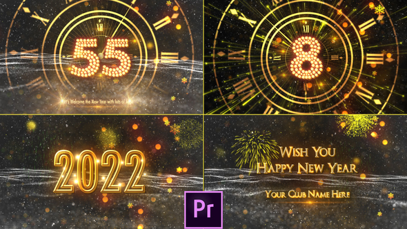 VideoHive New Year Countdown 2022 - Premiere Pro 25213123