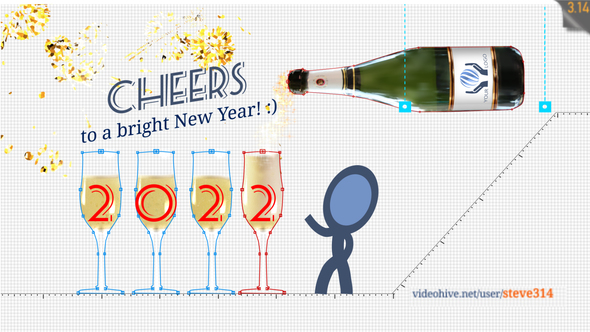 VideoHive New Year Greetings 13852897