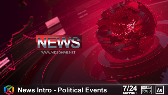 VideoHive News Intro – Political Events 24253893