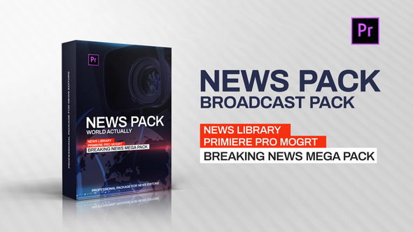 VideoHive News Library – Broadcast Pack 23261869
