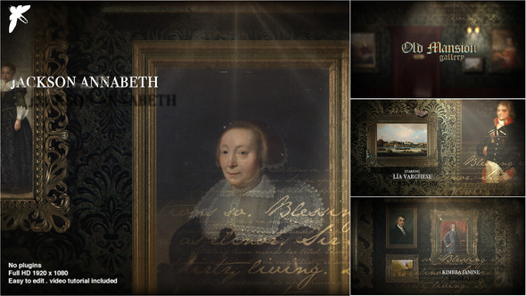 VideoHive Old Mansion Gallery 21939915