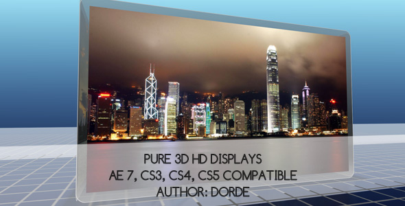 VideoHive PURE 3D HD DISPLAYS 68765