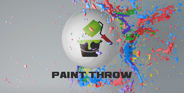 VideoHive Paint Throw 15615819