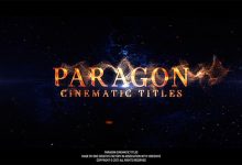 VideoHive Paragon Cinematic Titles Abstract 19421255