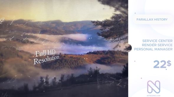 VideoHive Parallax History 15709627