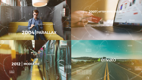 VideoHive Parallax Timeline Slideshow 19242511