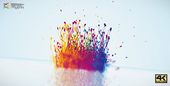 VideoHive Particles Splash Logo Reveal 10804887
