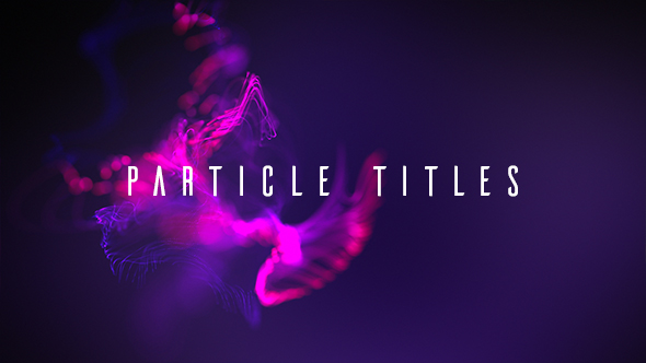 VideoHive Particles Titles 16867110