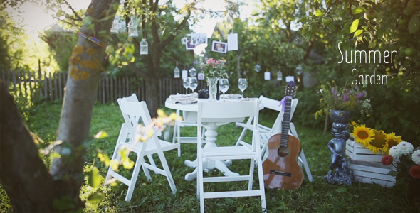 VideoHive Photo Gallery – Summer Garden 17271486