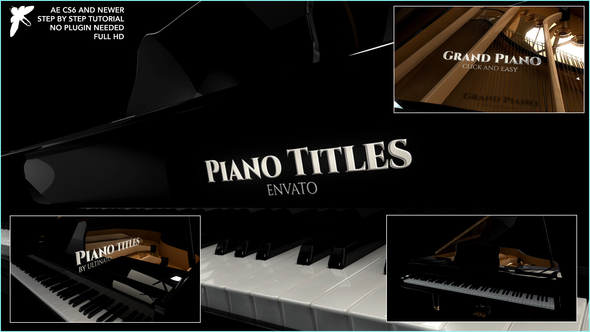 VideoHive Piano Titles 26780122