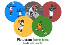 VideoHive Pictogram Sports Icons 16936399