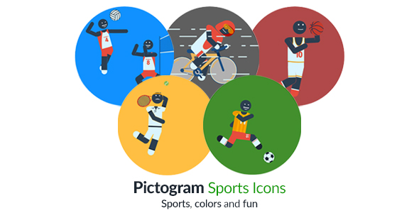 VideoHive Pictogram Sports Icons 16936399