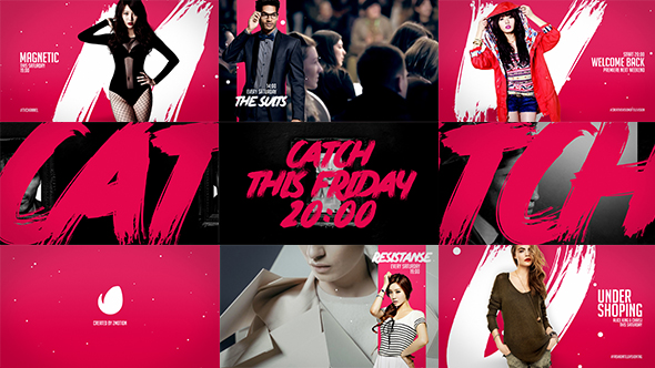 VideoHive Pink Fashion Broadcast 15769993