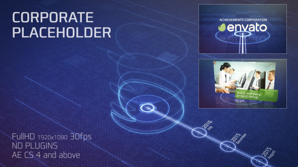 VideoHive Placeholder For Achievements Corporation 16974686