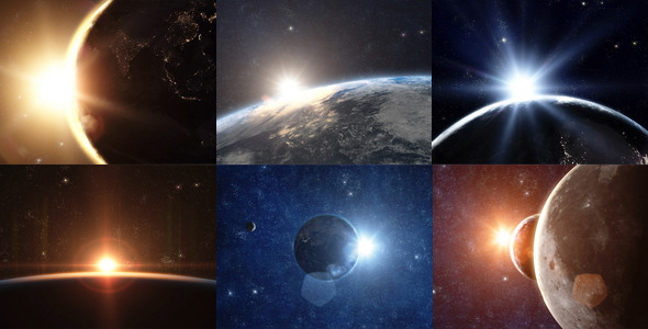 VideoHive Planet Earth - Sunrise Series 1585504