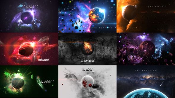 VideoHive Planets V.2 21689254