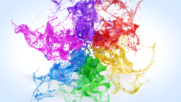 VideoHive Playing Paints Logo Reveal 20717236
