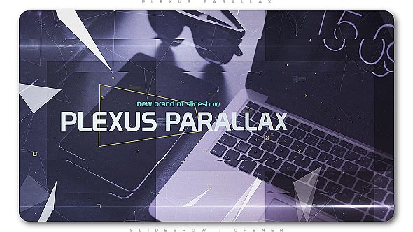 VideoHive Plexus Parallax Slideshow | Opener 20689393