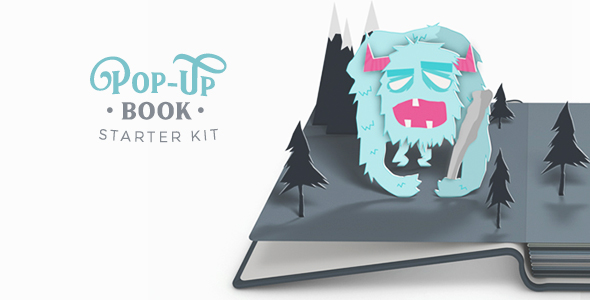 VideoHive Pop-Up Book Starter Kit V32 6808435