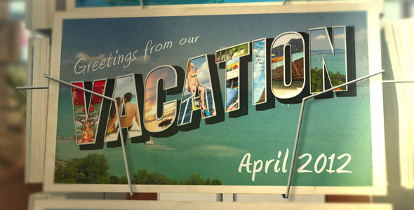 VideoHive Postcard Vacation 5334810