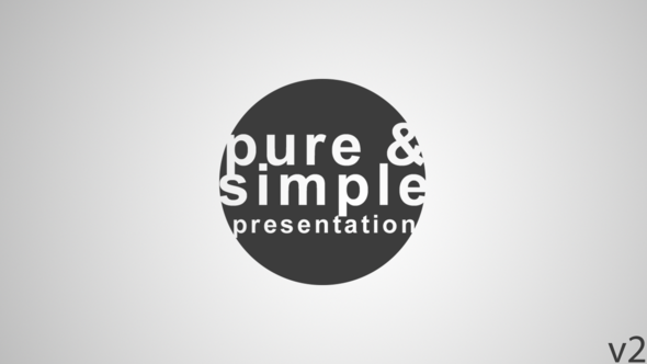 VideoHive Pure and Simple - Presentation 6168362