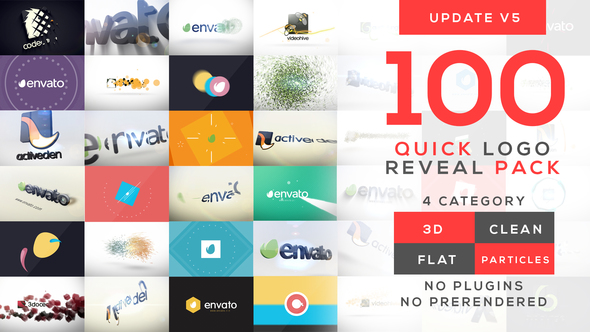 VideoHive Quick Logo Reveal Pack 10399896