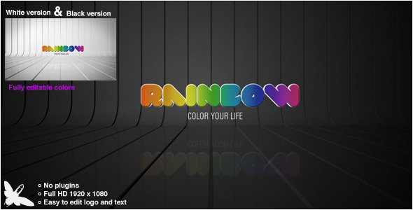 VideoHive Rainbow Logo 5155435