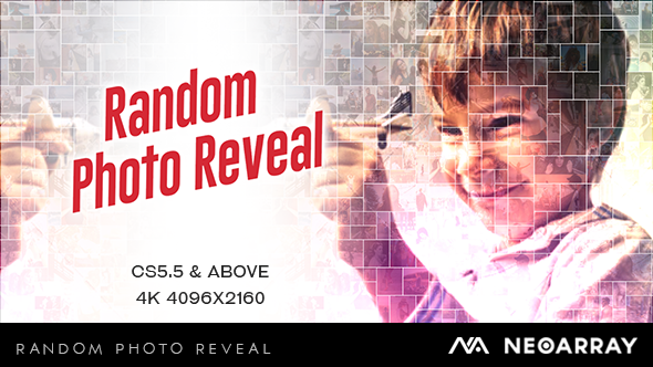 VideoHive Random Photo Reveal 17961051