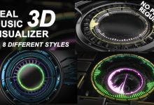 VideoHive Real 3D Music Visualizer 14525186