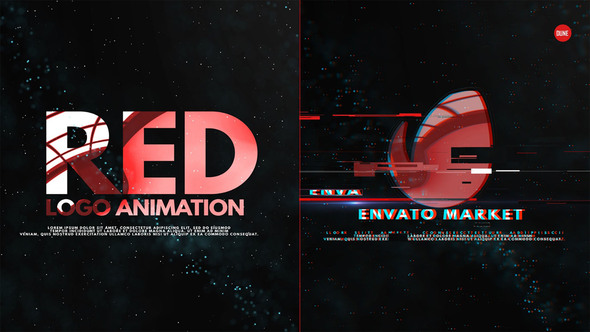 VideoHive Red Logo Intro 23649210