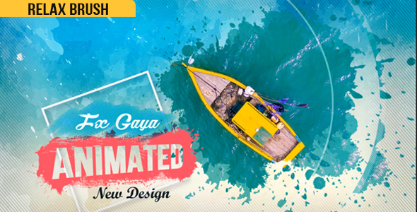 VideoHive Relax Brush Slideshow 20258979