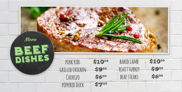 VideoHive Restaurant Vintage Promo 11918809