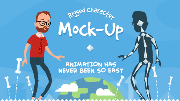 VideoHive Rigmo - Rigged Character Animation Mockup 14822570