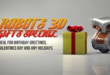 VideoHive Robots 3D gifts special 1182697