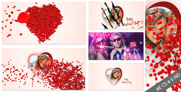 VideoHive Roses and Valentine's Day 1479756