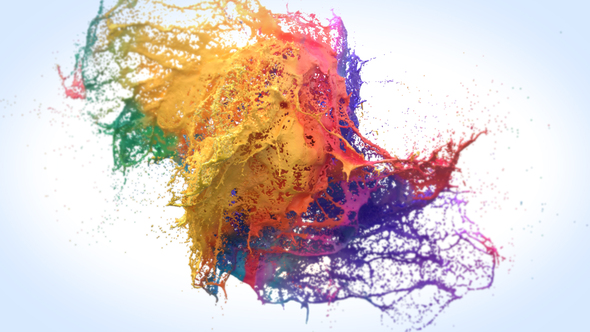 VideoHive Rotating Paint Logo Reveal 31167224