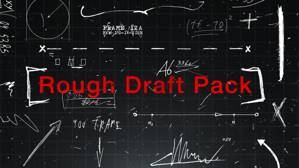 VideoHive Rough Draft Pack 16273899