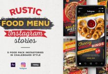VideoHive Rustic Food Menu Instagram Stories 27915956