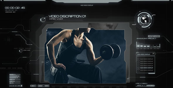 VideoHive SPY HiTech HUD 5633831