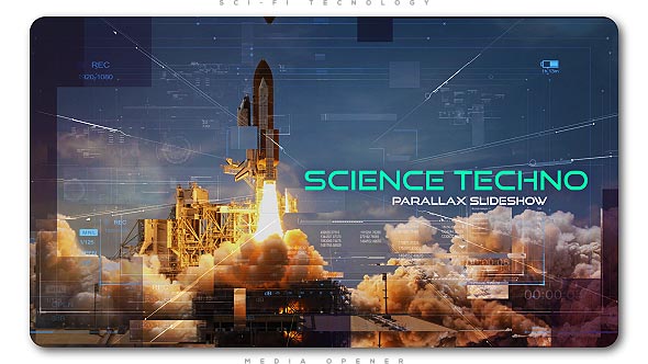 VideoHive Science Techno Parallax Slideshow 20596470