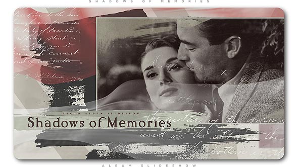 VideoHive Shadows of Memories Album Slideshow 21375400