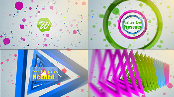 VideoHive Shape Logo Reveal 5 In 1 12646700