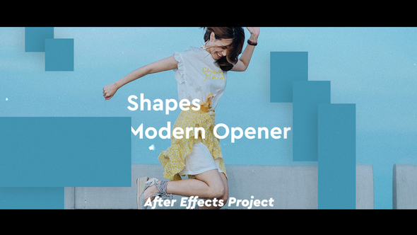 VideoHive Shapes Modern Intro 23793482
