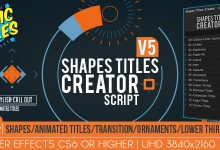 VideoHive Shapes Titles Creator 20212580