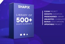 VideoHive Shapix - Shape Elements Pack 14061002