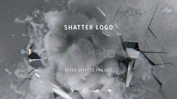 VideoHive Shatter Logo 27656556