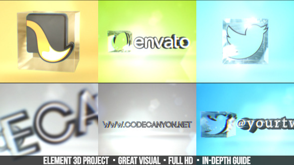 VideoHive Simple 3D Logo 8292336