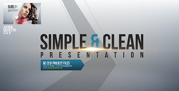 VideoHive Simple & Clean Presentation 2620498