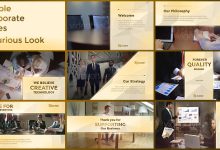 VideoHive Simple Corporate Slides Luxurious 19079945